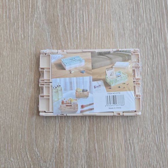 Stackable Folding Storage Crate for Organization – Small, Collapsible Crate - Picture 15 of 17